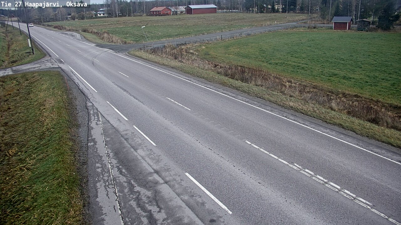 Kelikamerat Kuva Tie 27 Haapajärvi, Oksava, Haapajärvi, Pohjois-Pohjanmaa