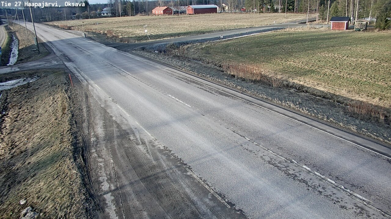 Kelikamerat Kuva Tie 27 Haapajärvi, Oksava, Haapajärvi, Pohjois-Pohjanmaa