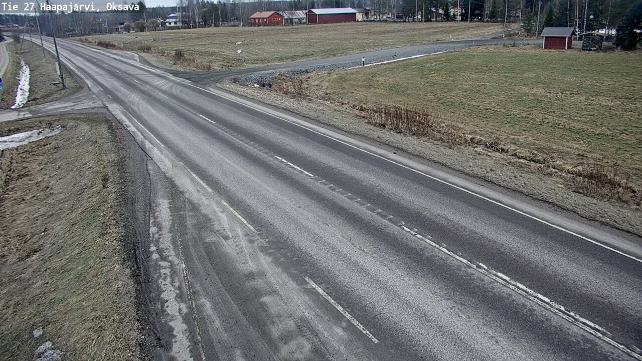 Kelikamerat Kuva Tie 27 Haapajärvi, Oksava, Haapajärvi, Pohjois-Pohjanmaa