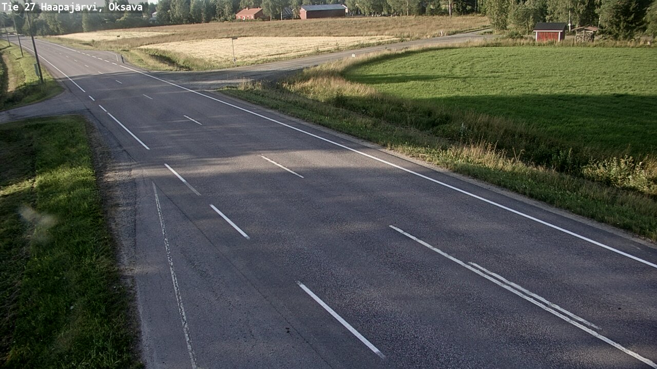 Kelikamerat Kuva Tie 27 Haapajärvi, Oksava, Haapajärvi, Pohjois-Pohjanmaa