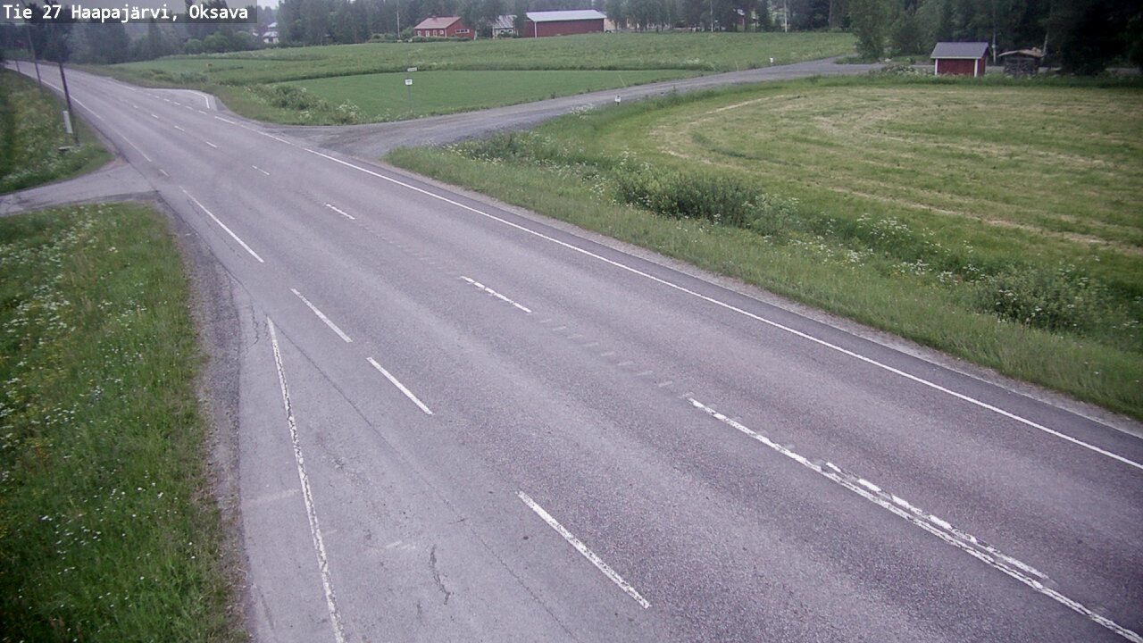 Kelikamerat Kuva Tie 27 Haapajärvi, Oksava, Haapajärvi, Pohjois-Pohjanmaa