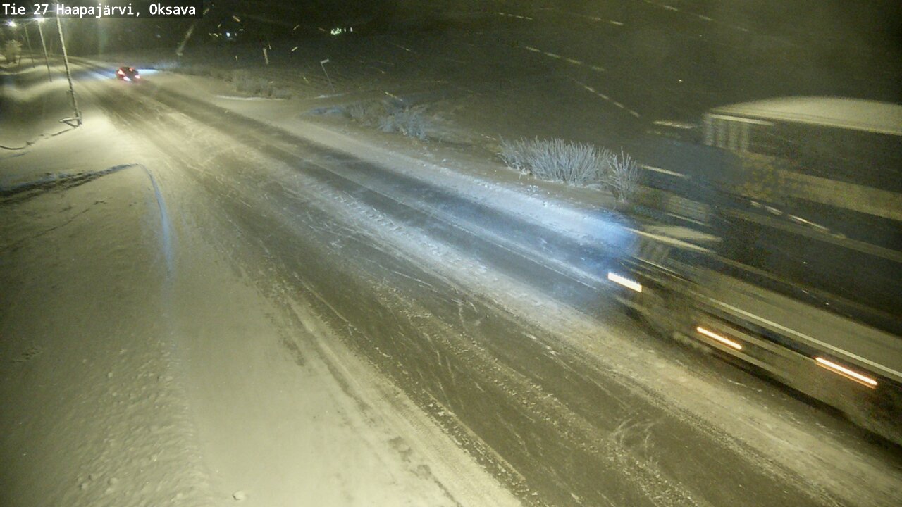 Kelikamerat Kuva Tie 27 Haapajärvi, Oksava, Haapajärvi, Pohjois-Pohjanmaa