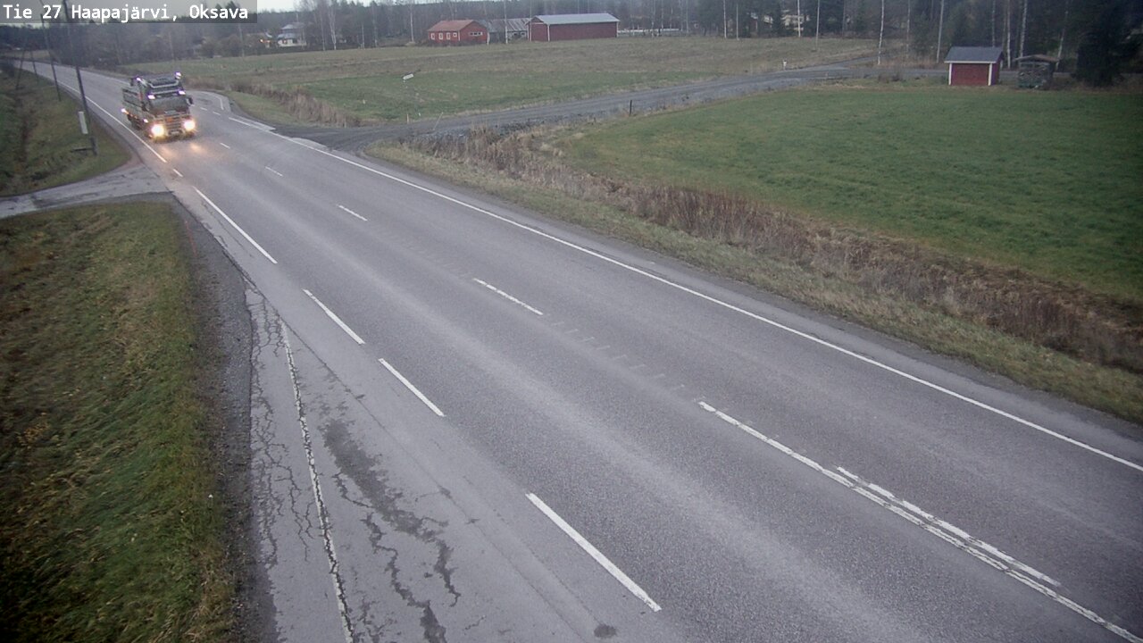 Kelikamerat Kuva Tie 27 Haapajärvi, Oksava, Haapajärvi, Pohjois-Pohjanmaa