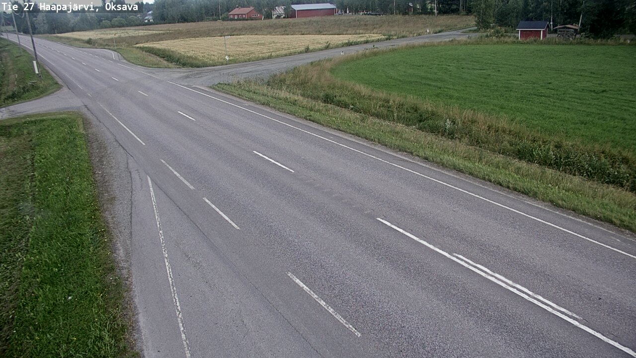 Kelikamerat Kuva Tie 27 Haapajärvi, Oksava, Haapajärvi, Pohjois-Pohjanmaa