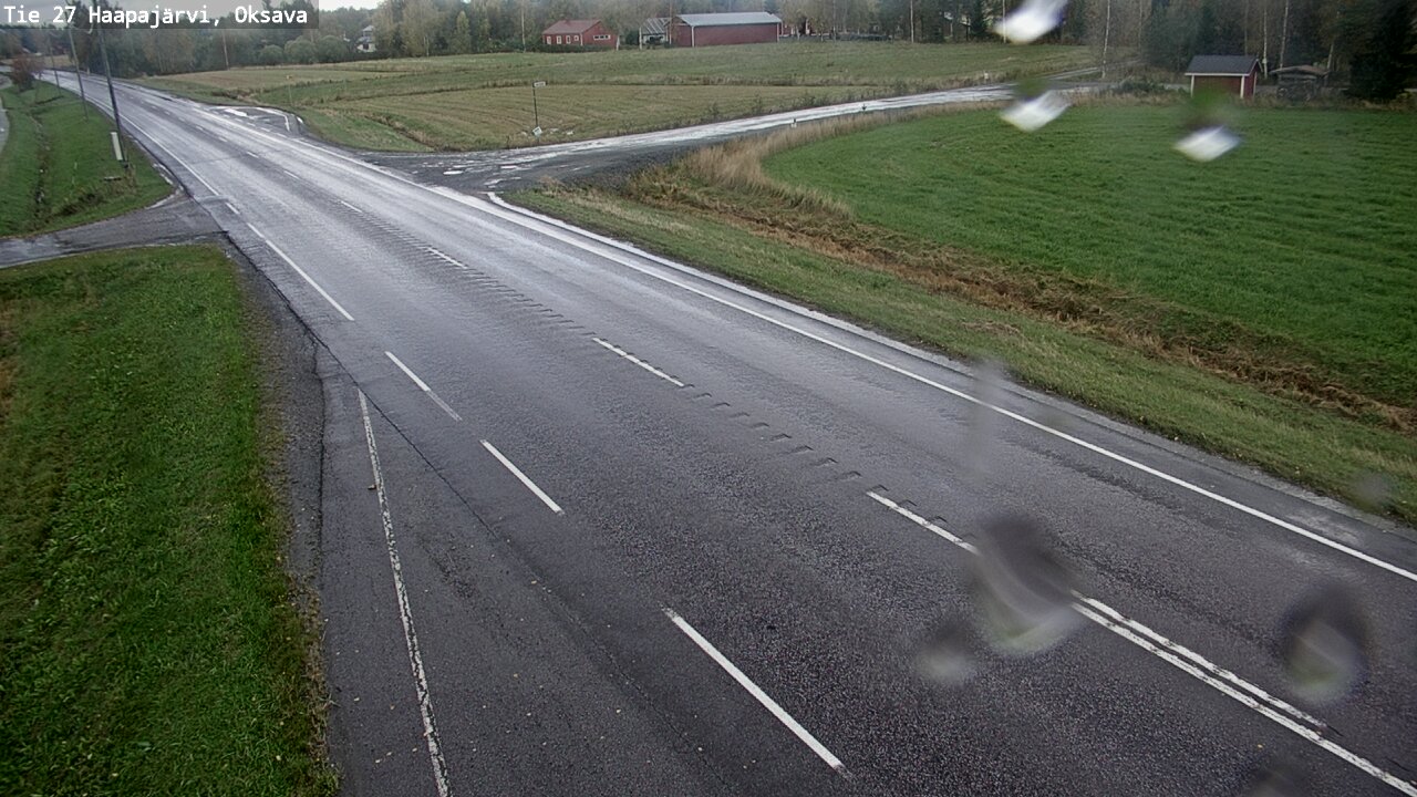 Weather Camera Image Road 27 Haapajärvi, Oksava, Haapajärvi, Pohjois-Pohjanmaa