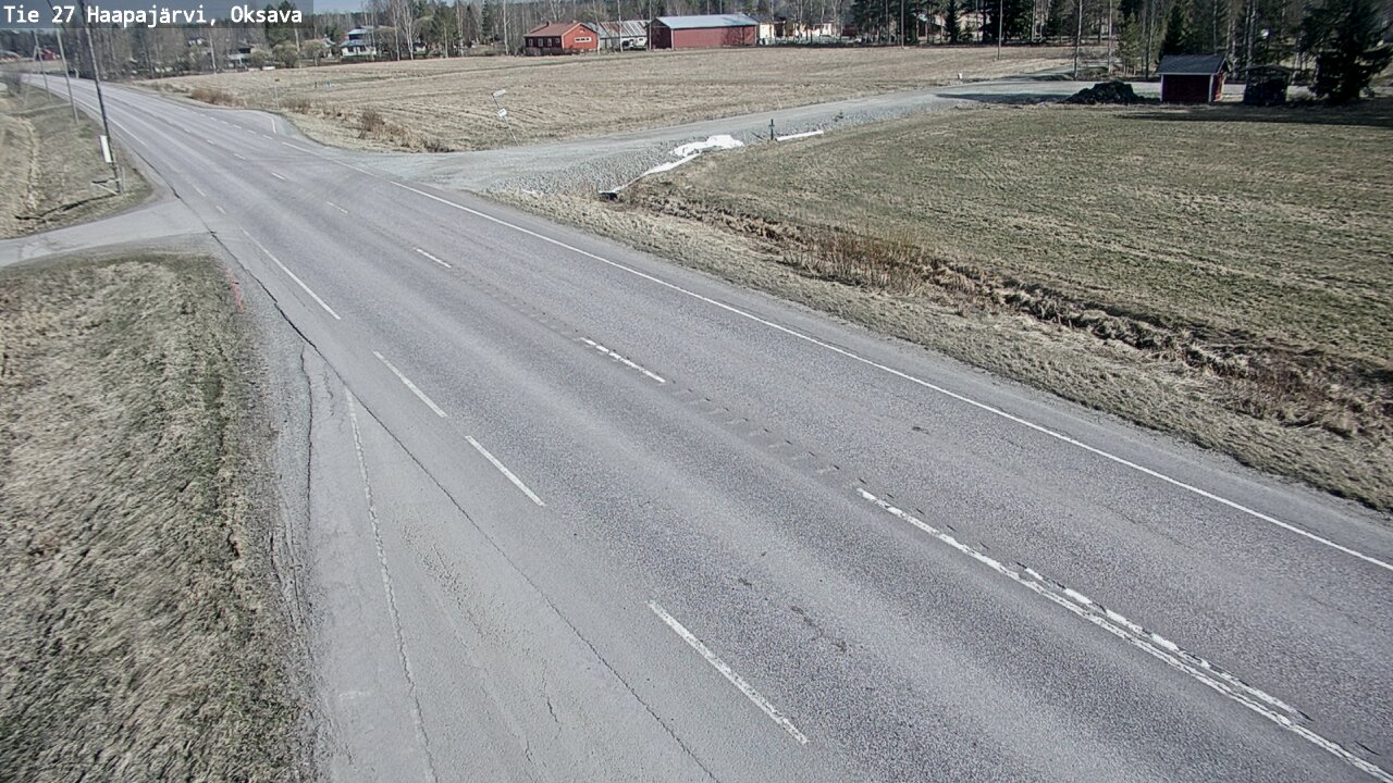 Kelikamerat Kuva Tie 27 Haapajärvi, Oksava, Haapajärvi, Pohjois-Pohjanmaa