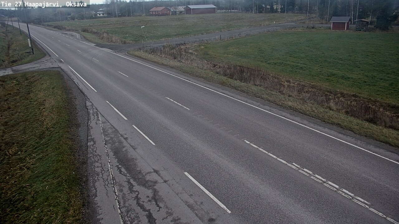 Kelikamerat Kuva Tie 27 Haapajärvi, Oksava, Haapajärvi, Pohjois-Pohjanmaa
