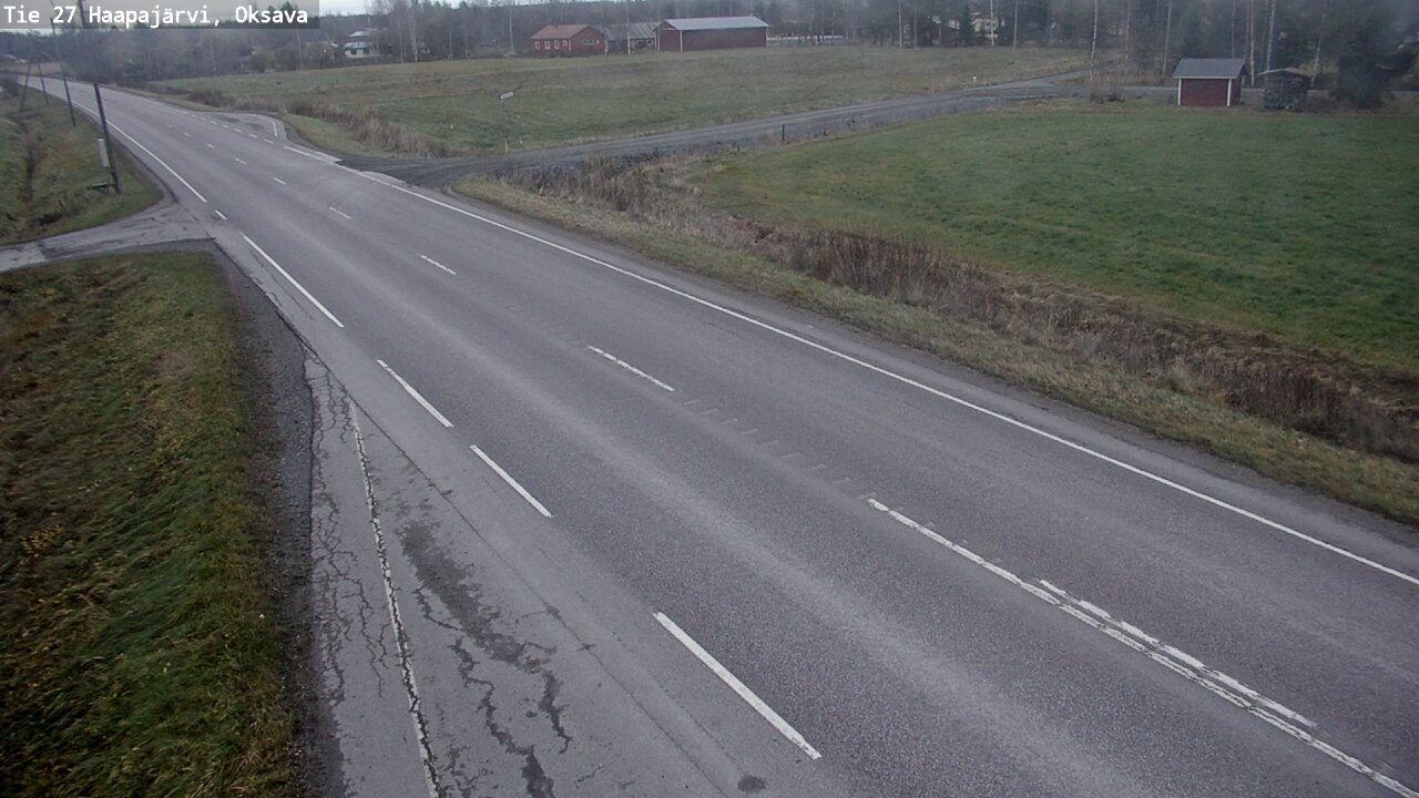 Kelikamerat Kuva Tie 27 Haapajärvi, Oksava, Haapajärvi, Pohjois-Pohjanmaa