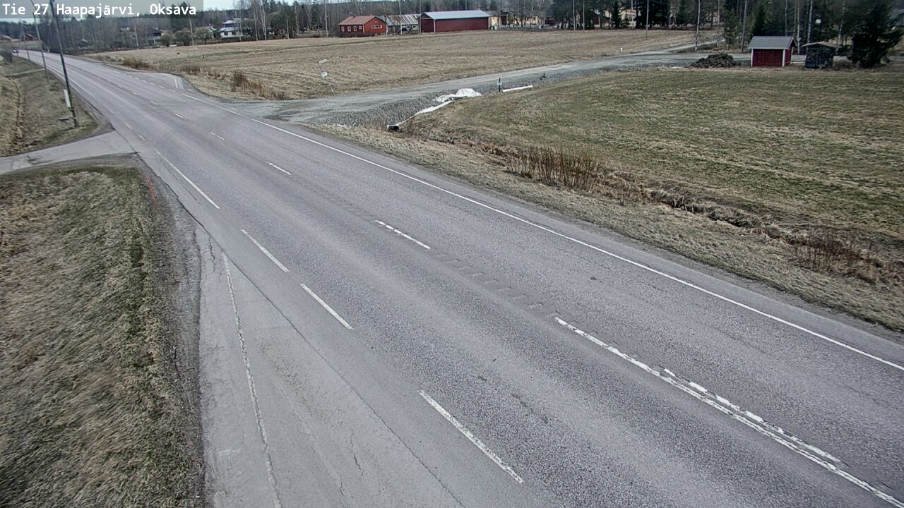 Kelikamerat Kuva Tie 27 Haapajärvi, Oksava, Haapajärvi, Pohjois-Pohjanmaa