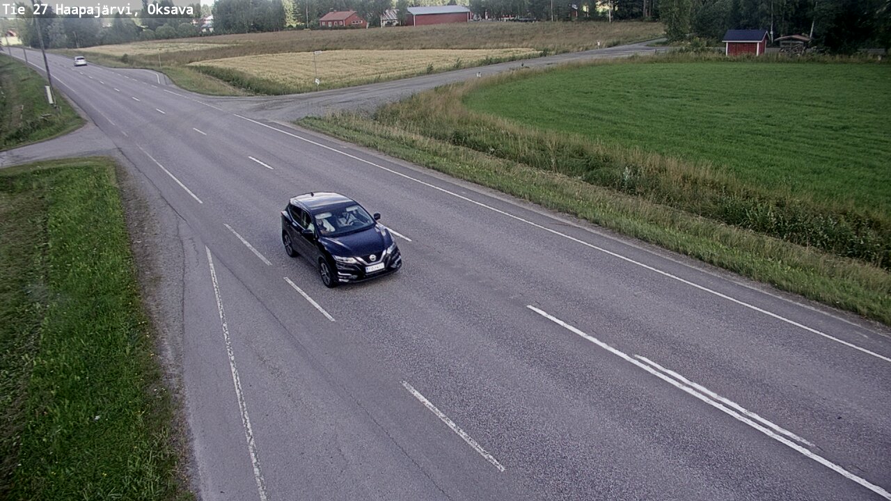 Kelikamerat Kuva Tie 27 Haapajärvi, Oksava, Haapajärvi, Pohjois-Pohjanmaa