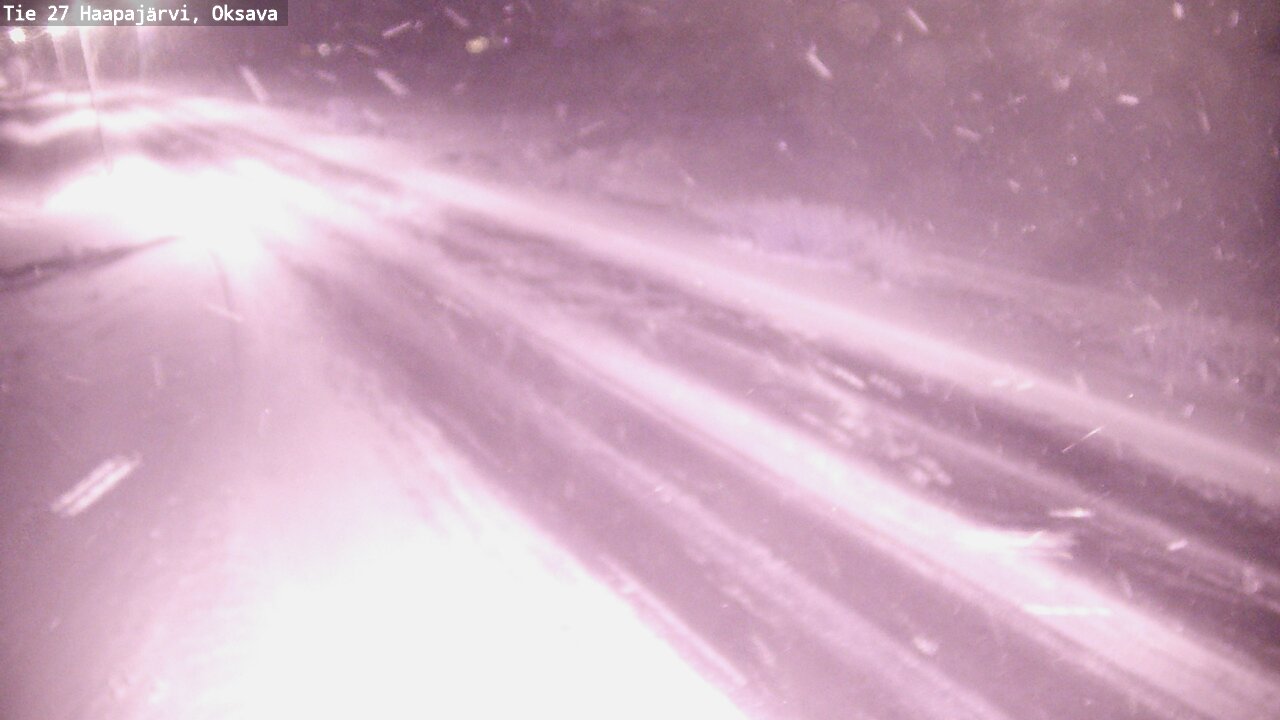 Kelikamerat Kuva Tie 27 Haapajärvi, Oksava, Haapajärvi, Pohjois-Pohjanmaa