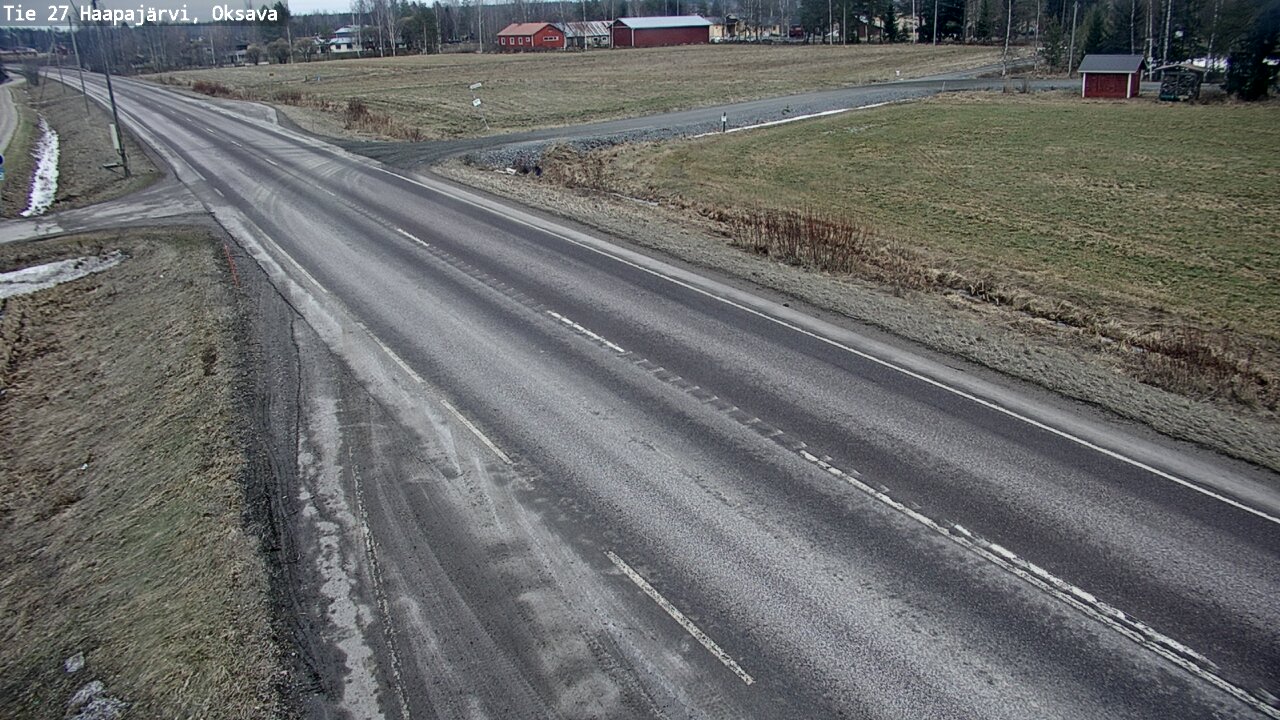 Kelikamerat Kuva Tie 27 Haapajärvi, Oksava, Haapajärvi, Pohjois-Pohjanmaa