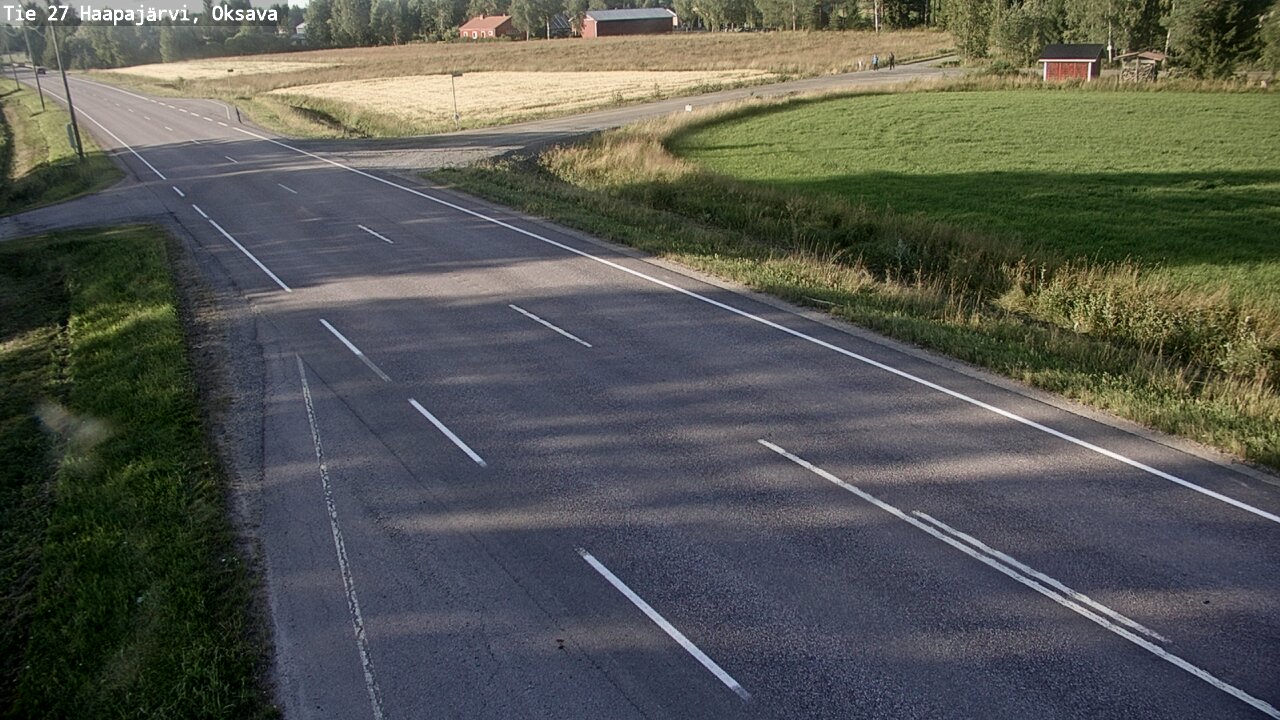 Kelikamerat Kuva Tie 27 Haapajärvi, Oksava, Haapajärvi, Pohjois-Pohjanmaa