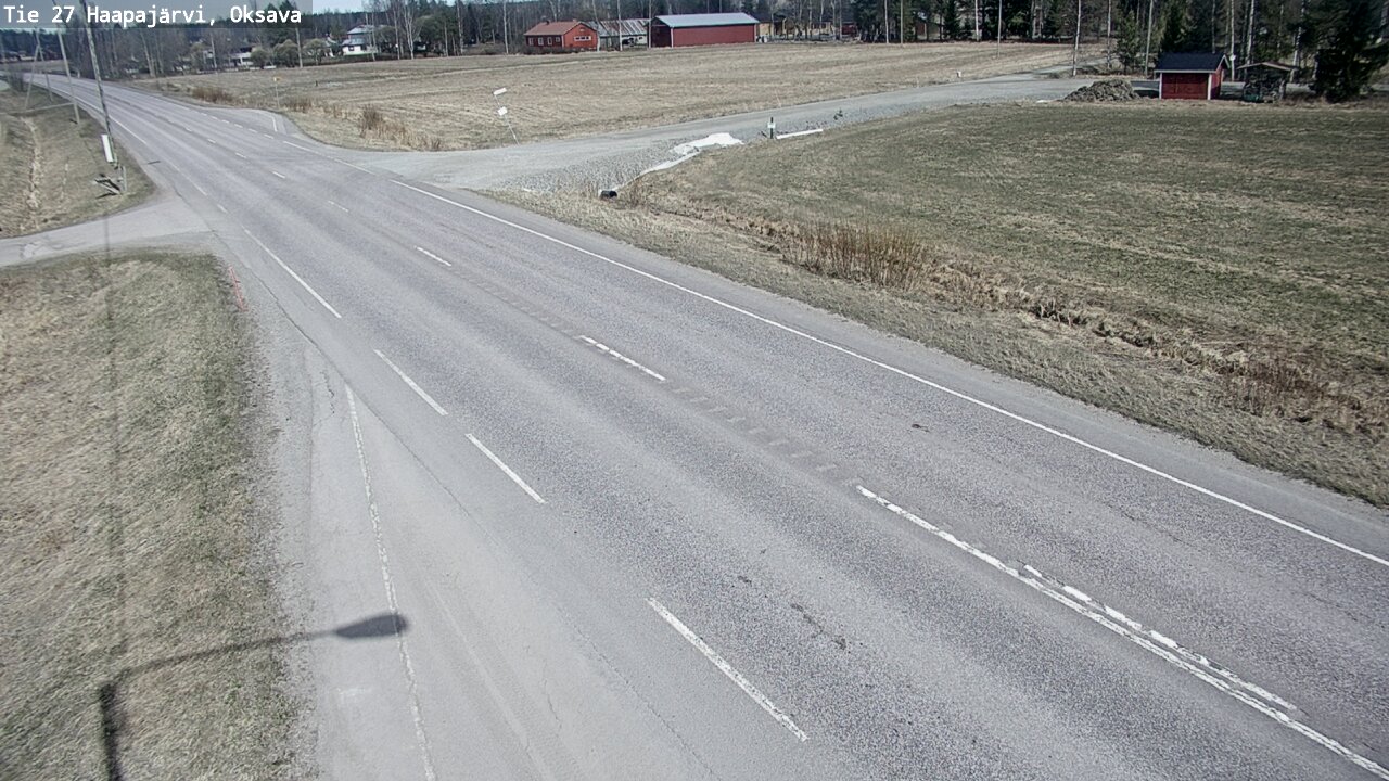 Kelikamerat Kuva Tie 27 Haapajärvi, Oksava, Haapajärvi, Pohjois-Pohjanmaa