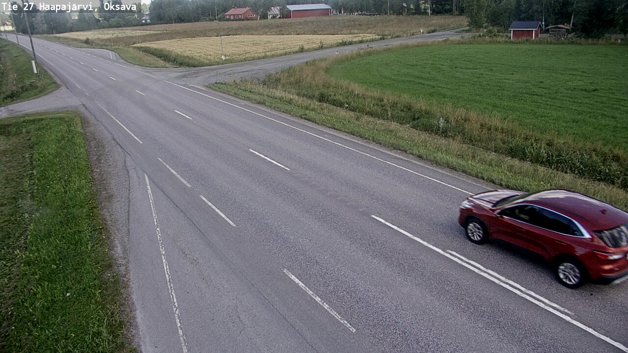 Kelikamerat Kuva Tie 27 Haapajärvi, Oksava, Haapajärvi, Pohjois-Pohjanmaa