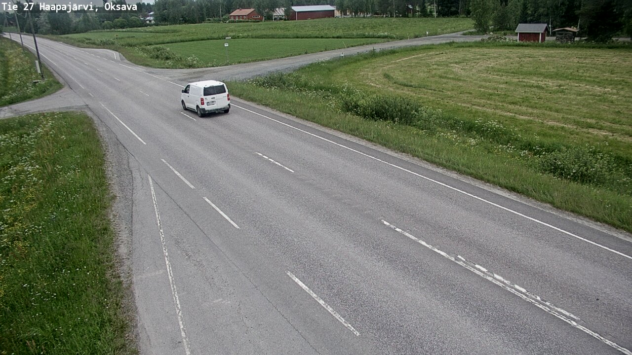 Kelikamerat Kuva Tie 27 Haapajärvi, Oksava, Haapajärvi, Pohjois-Pohjanmaa