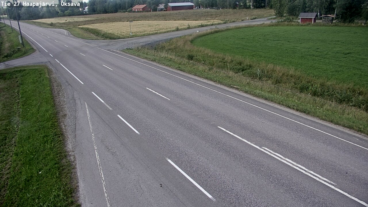 Kelikamerat Kuva Tie 27 Haapajärvi, Oksava, Haapajärvi, Pohjois-Pohjanmaa