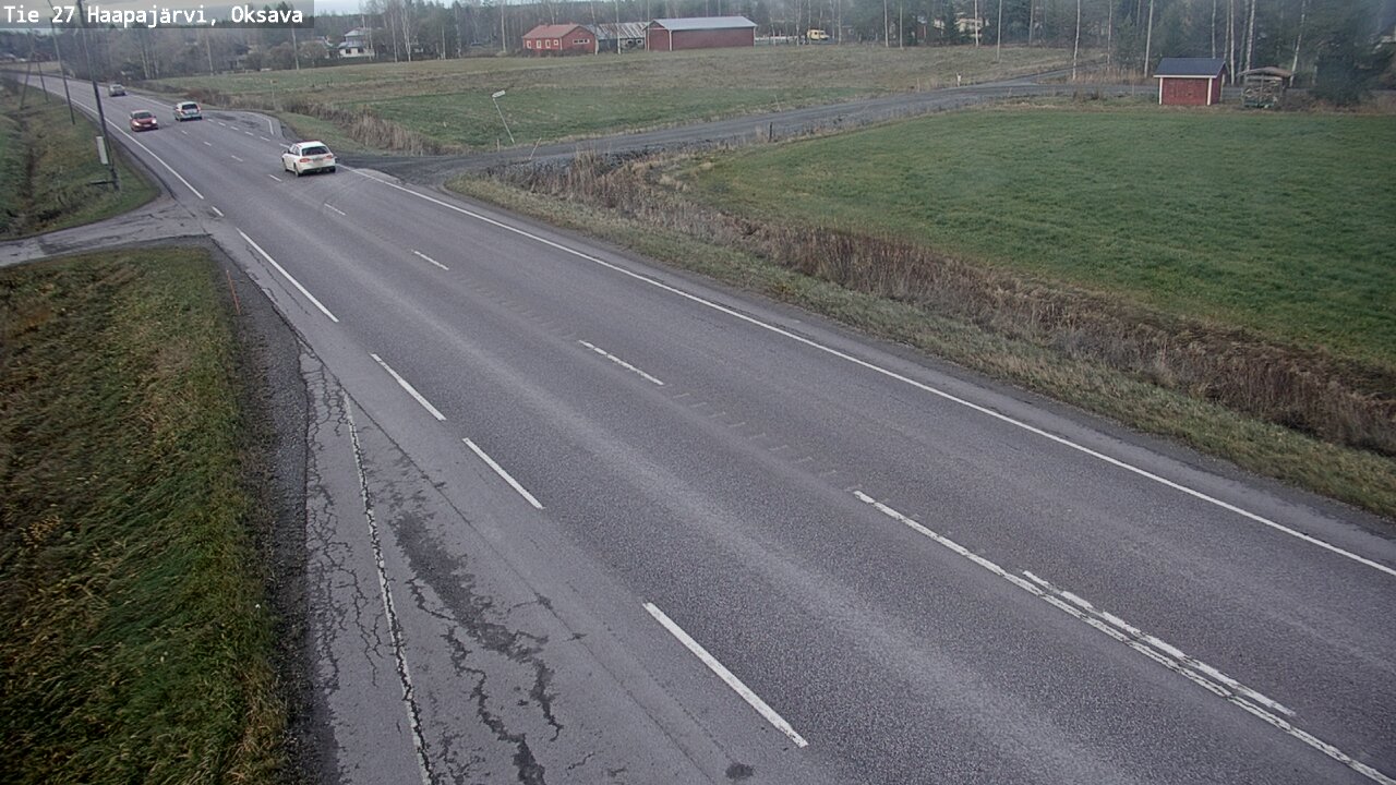 Kelikamerat Kuva Tie 27 Haapajärvi, Oksava, Haapajärvi, Pohjois-Pohjanmaa