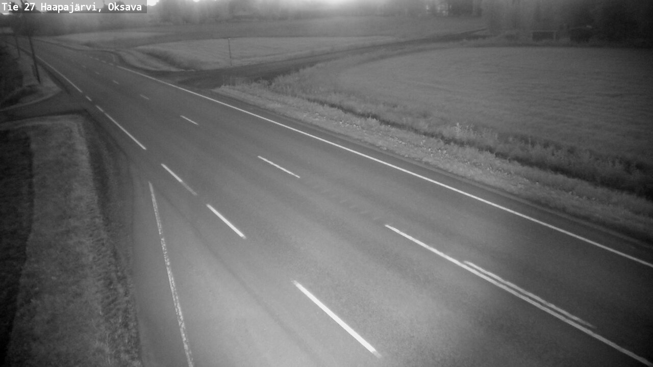 Kelikamerat Kuva Tie 27 Haapajärvi, Oksava, Haapajärvi, Pohjois-Pohjanmaa