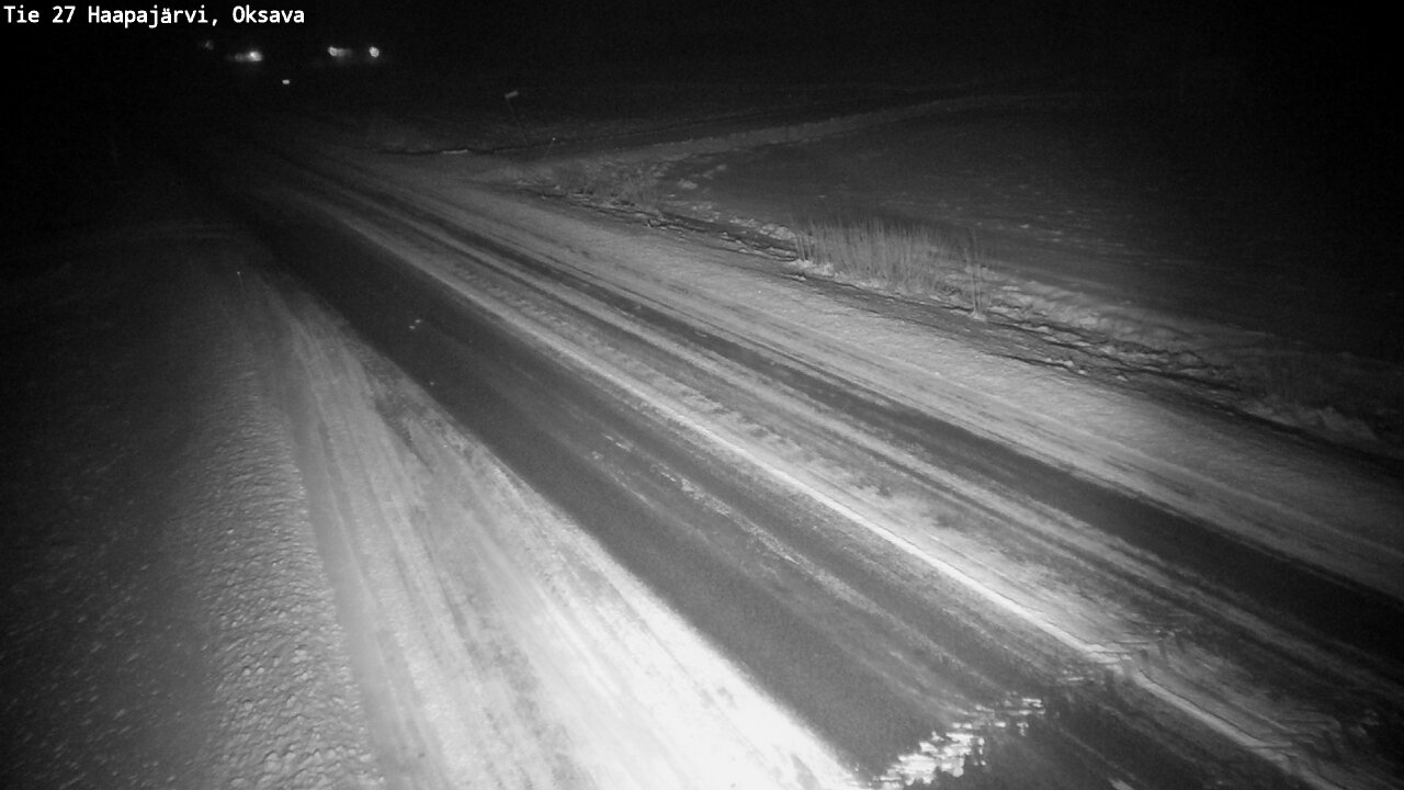 Kelikamerat Kuva Tie 27 Haapajärvi, Oksava, Haapajärvi, Pohjois-Pohjanmaa