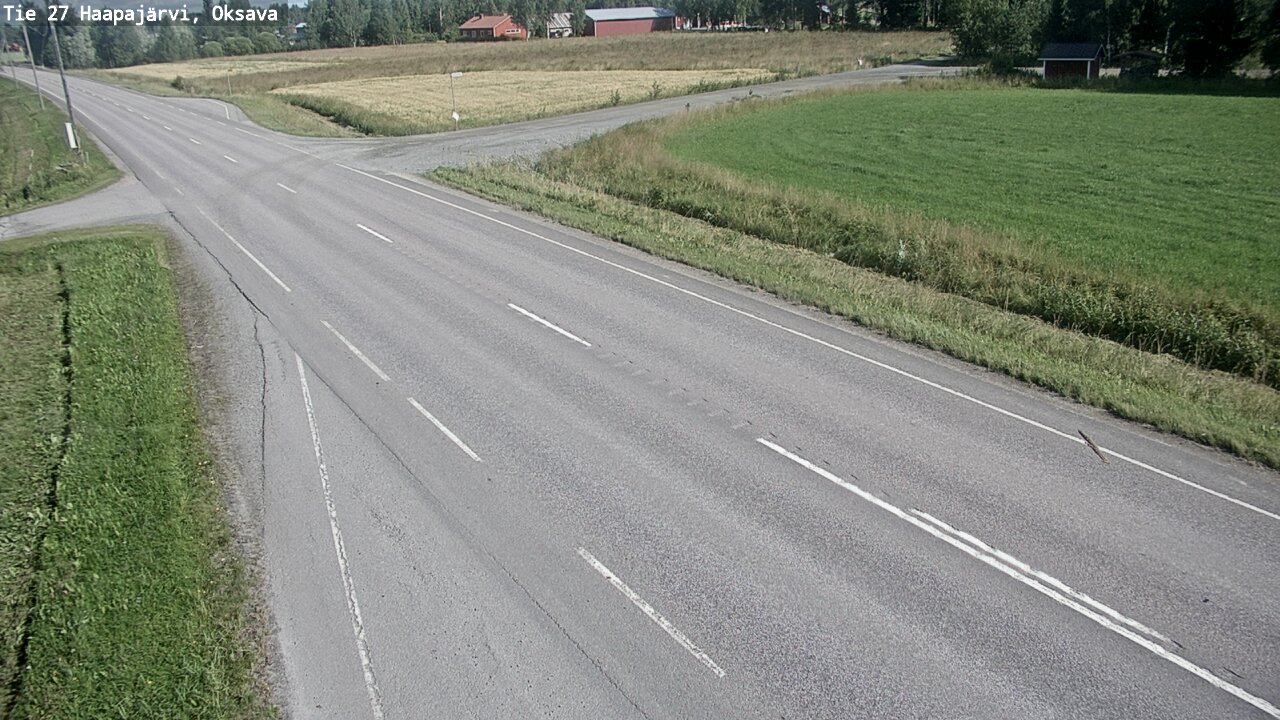 Kelikamerat Kuva Tie 27 Haapajärvi, Oksava, Haapajärvi, Pohjois-Pohjanmaa