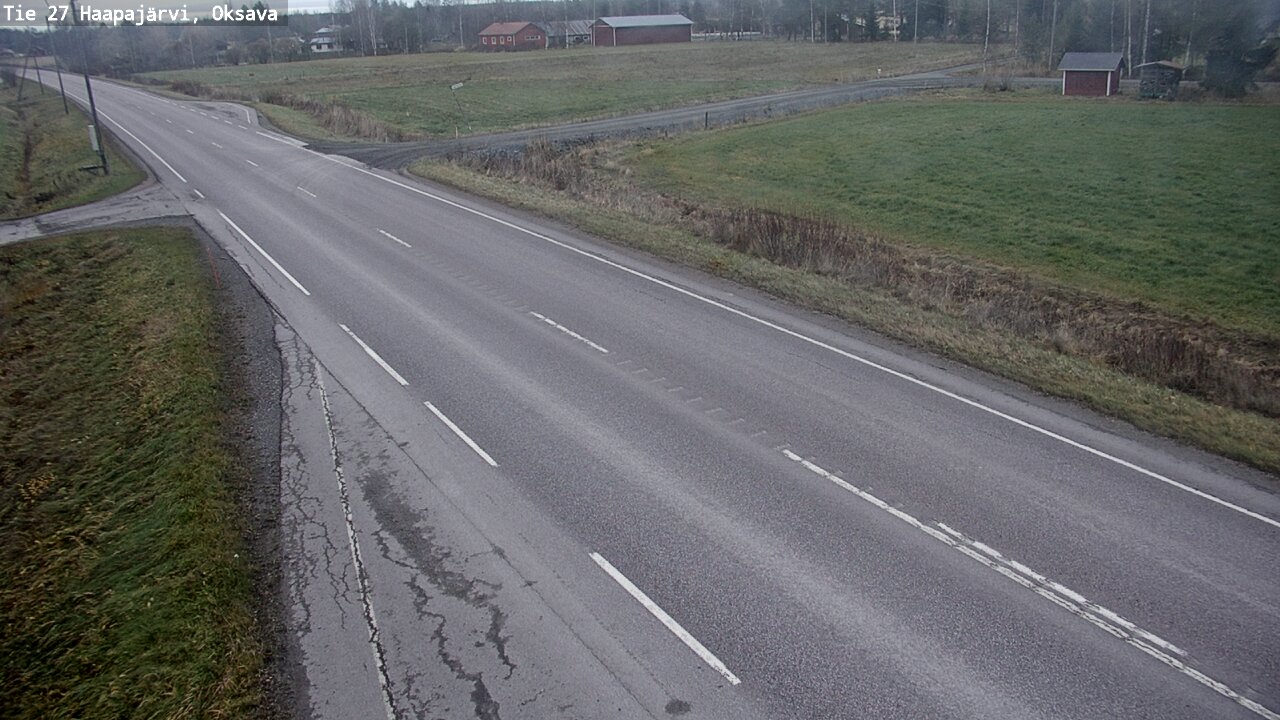 Kelikamerat Kuva Tie 27 Haapajärvi, Oksava, Haapajärvi, Pohjois-Pohjanmaa