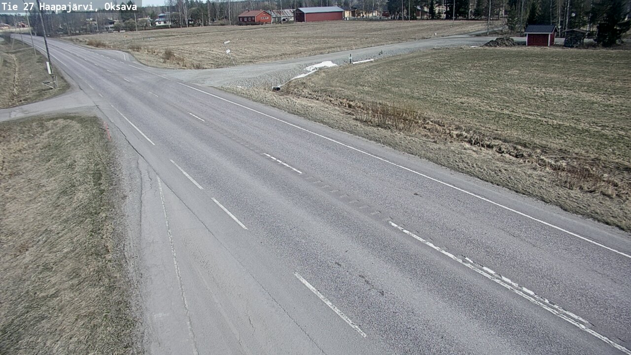 Kelikamerat Kuva Tie 27 Haapajärvi, Oksava, Haapajärvi, Pohjois-Pohjanmaa