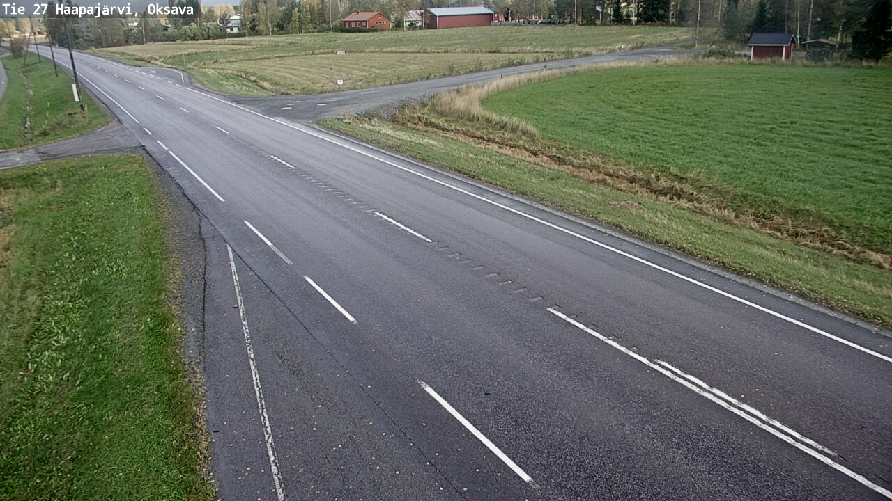 Kelikamerat Kuva Tie 27 Haapajärvi, Oksava, Haapajärvi, Pohjois-Pohjanmaa