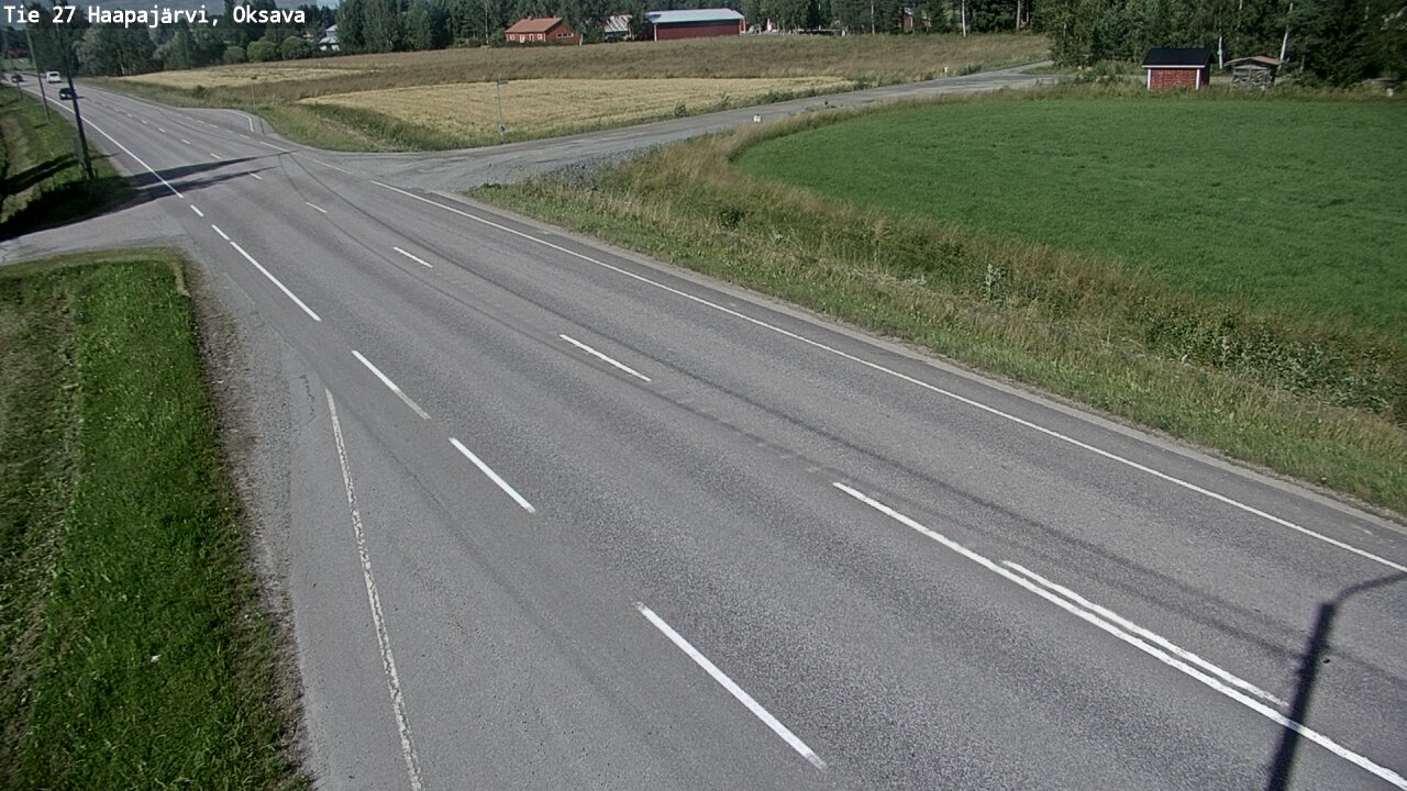 Kelikamerat Kuva Tie 27 Haapajärvi, Oksava, Haapajärvi, Pohjois-Pohjanmaa
