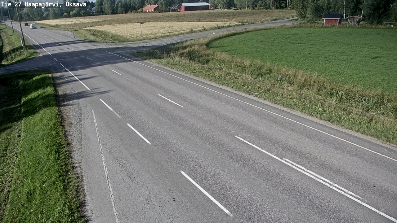 Kelikamerat Kuva Tie 27 Haapajärvi, Oksava, Haapajärvi, Pohjois-Pohjanmaa