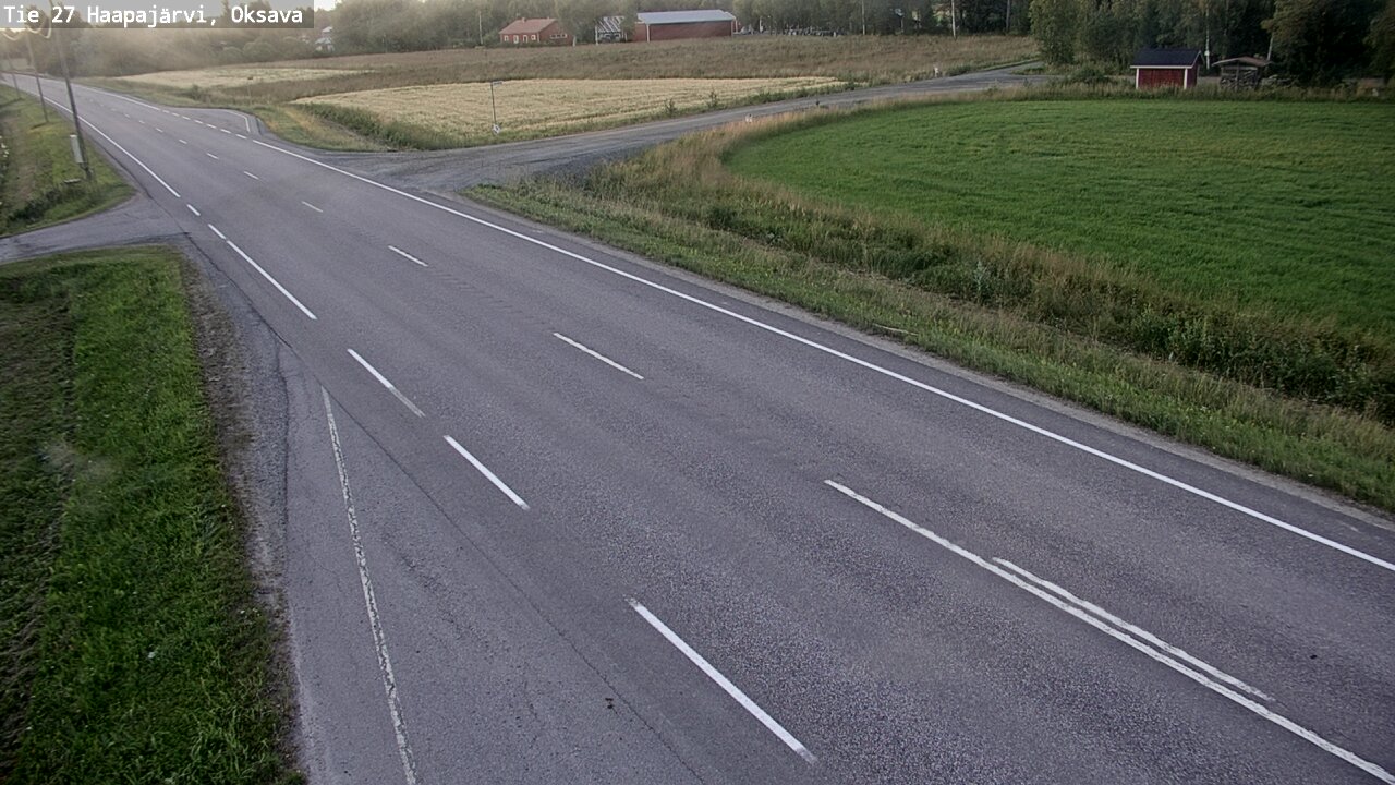 Kelikamerat Kuva Tie 27 Haapajärvi, Oksava, Haapajärvi, Pohjois-Pohjanmaa