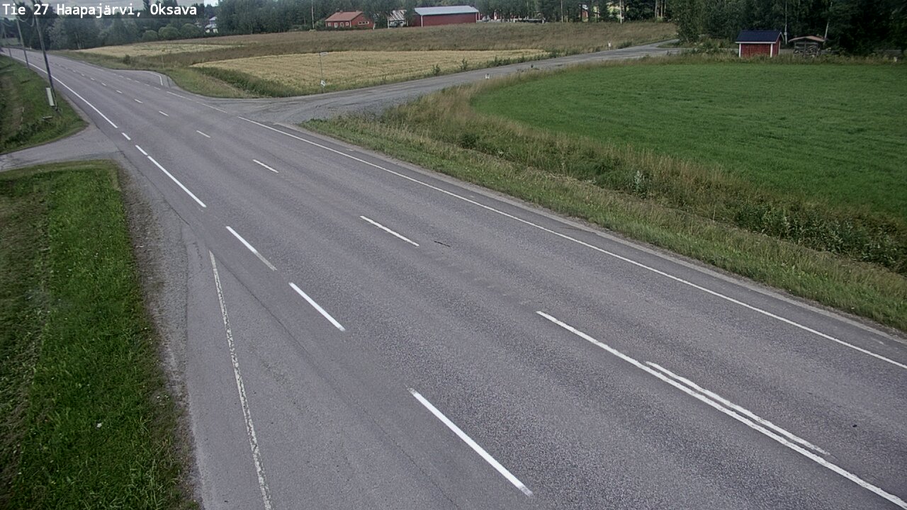 Kelikamerat Kuva Tie 27 Haapajärvi, Oksava, Haapajärvi, Pohjois-Pohjanmaa