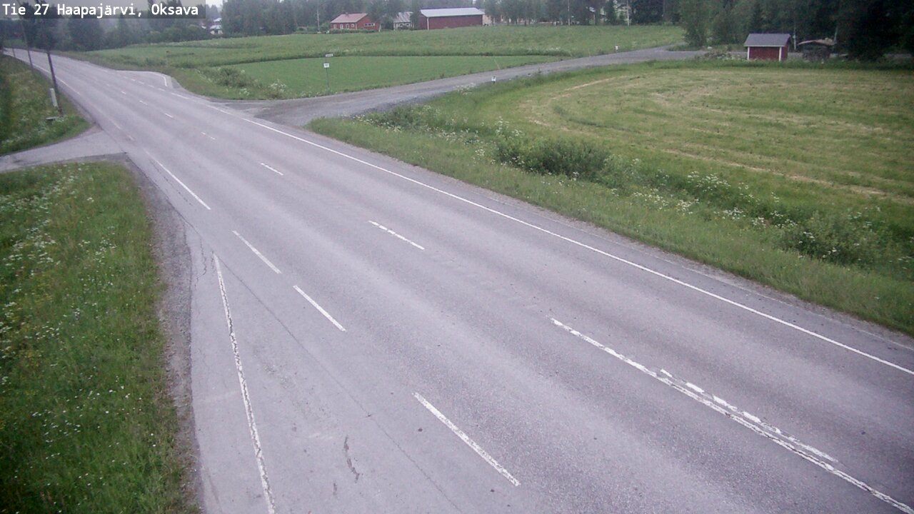 Kelikamerat Kuva Tie 27 Haapajärvi, Oksava, Haapajärvi, Pohjois-Pohjanmaa