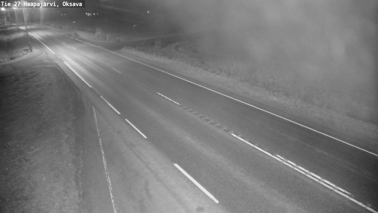 Kelikamerat Kuva Tie 27 Haapajärvi, Oksava, Haapajärvi, Pohjois-Pohjanmaa