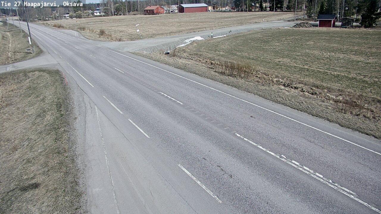 Kelikamerat Kuva Tie 27 Haapajärvi, Oksava, Haapajärvi, Pohjois-Pohjanmaa