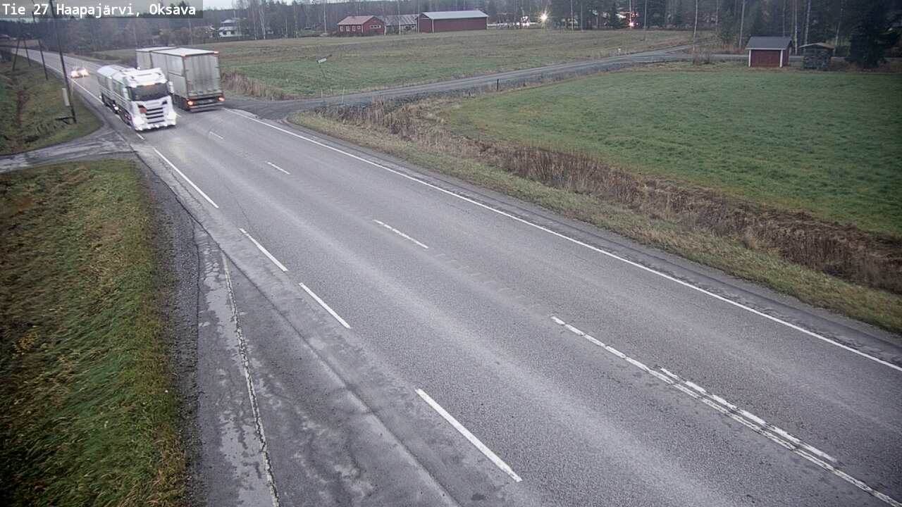 Kelikamerat Kuva Tie 27 Haapajärvi, Oksava, Haapajärvi, Pohjois-Pohjanmaa
