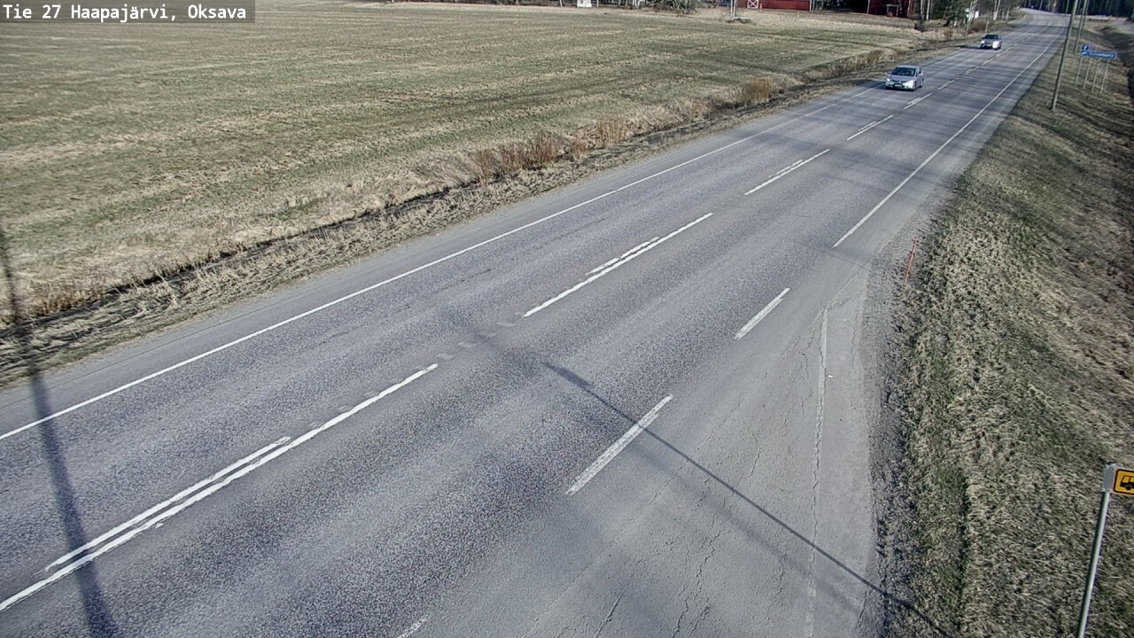Kelikamerat Kuva Tie 27 Haapajärvi, Oksava, Haapajärvi, Pohjois-Pohjanmaa