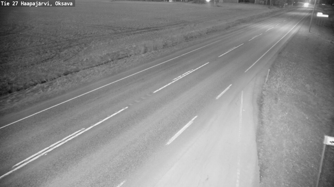 Kelikamerat Kuva Tie 27 Haapajärvi, Oksava, Haapajärvi, Pohjois-Pohjanmaa