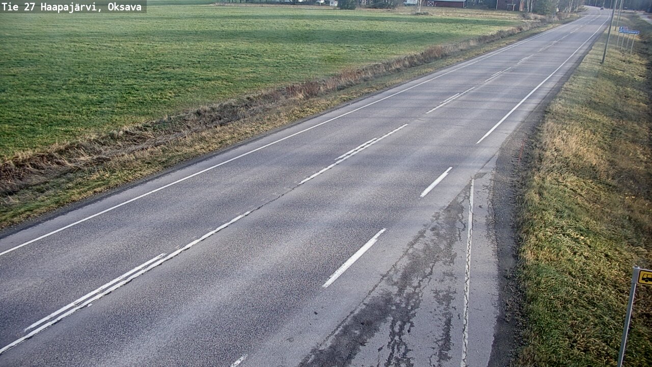 Kelikamerat Kuva Tie 27 Haapajärvi, Oksava, Haapajärvi, Pohjois-Pohjanmaa