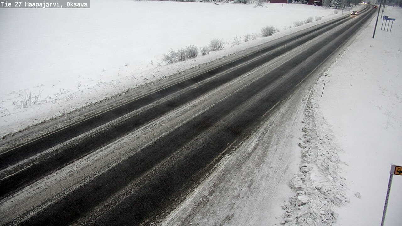 Kelikamerat Kuva Tie 27 Haapajärvi, Oksava, Haapajärvi, Pohjois-Pohjanmaa