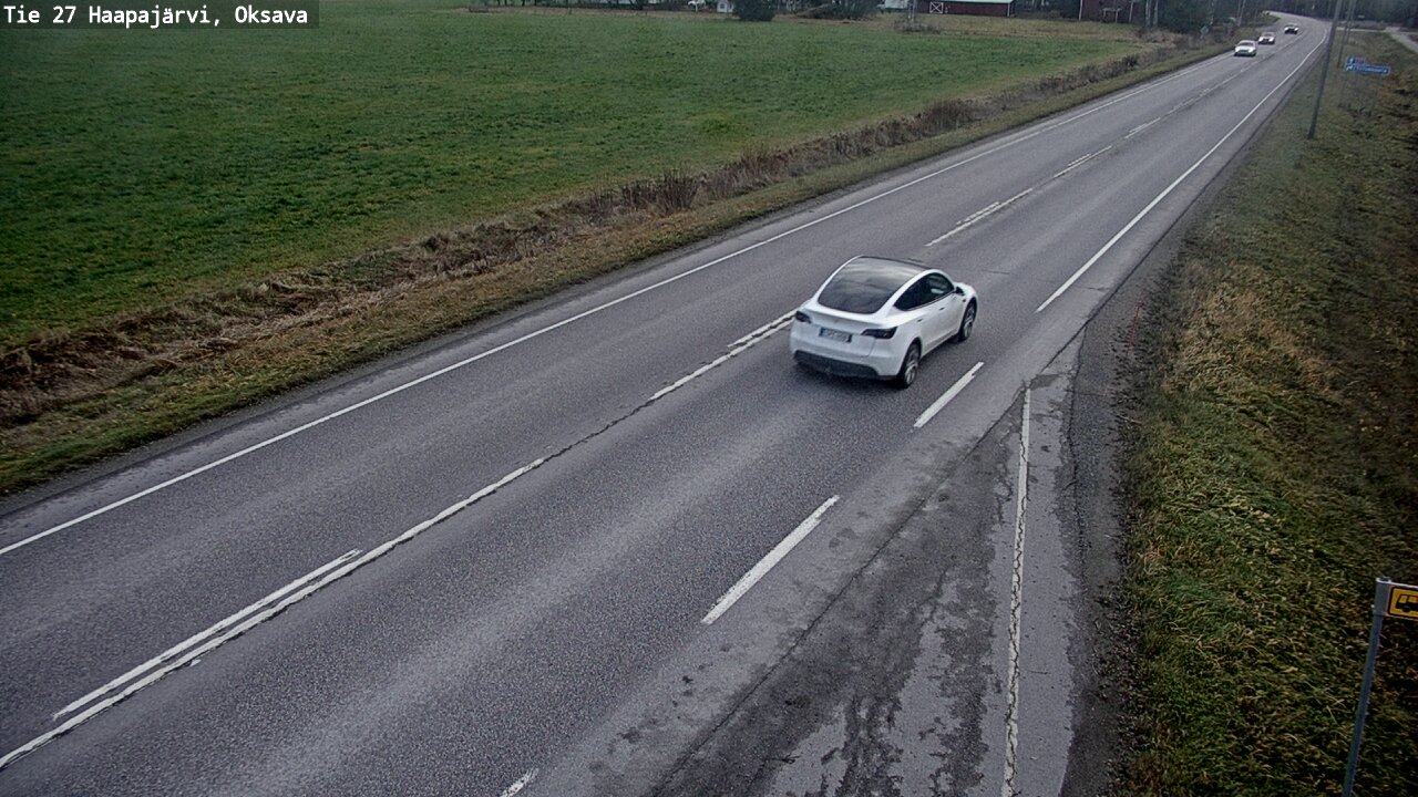 Kelikamerat Kuva Tie 27 Haapajärvi, Oksava, Haapajärvi, Pohjois-Pohjanmaa
