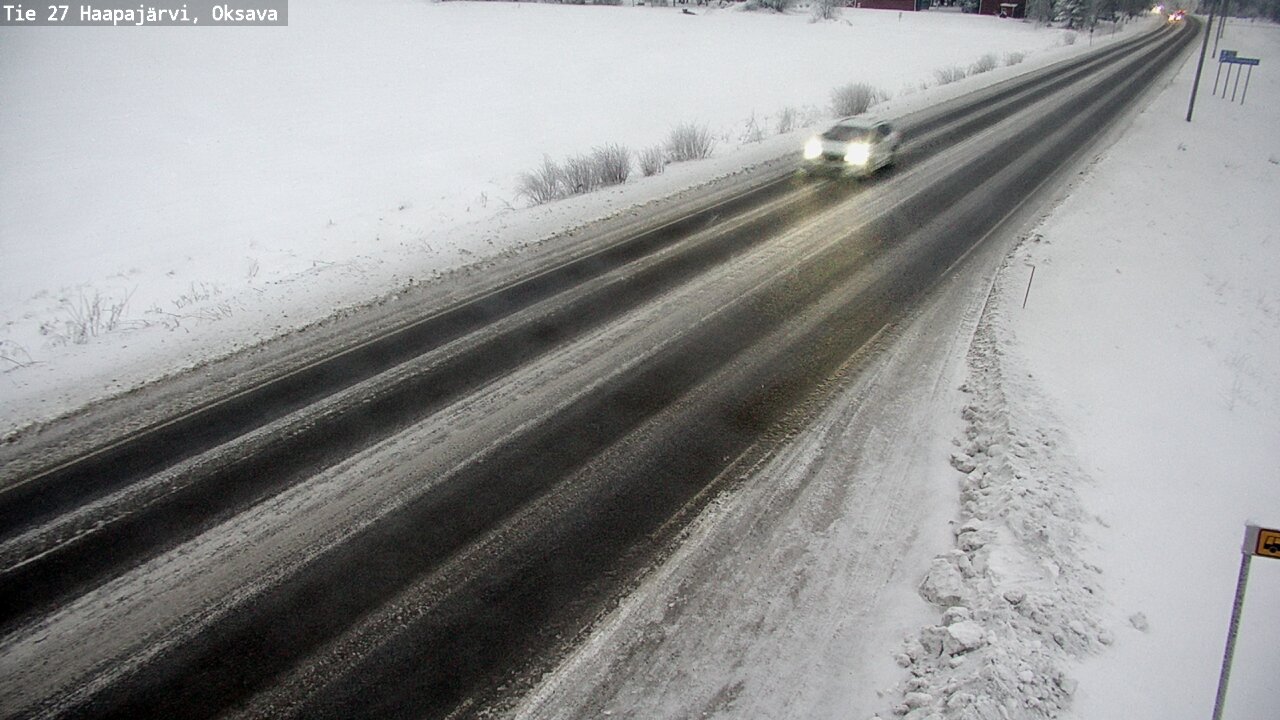 Kelikamerat Kuva Tie 27 Haapajärvi, Oksava, Haapajärvi, Pohjois-Pohjanmaa