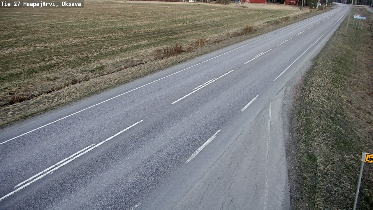 Kelikamerat Kuva Tie 27 Haapajärvi, Oksava, Haapajärvi, Pohjois-Pohjanmaa