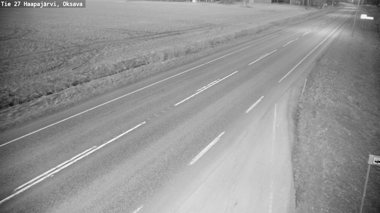 Kelikamerat Kuva Tie 27 Haapajärvi, Oksava, Haapajärvi, Pohjois-Pohjanmaa