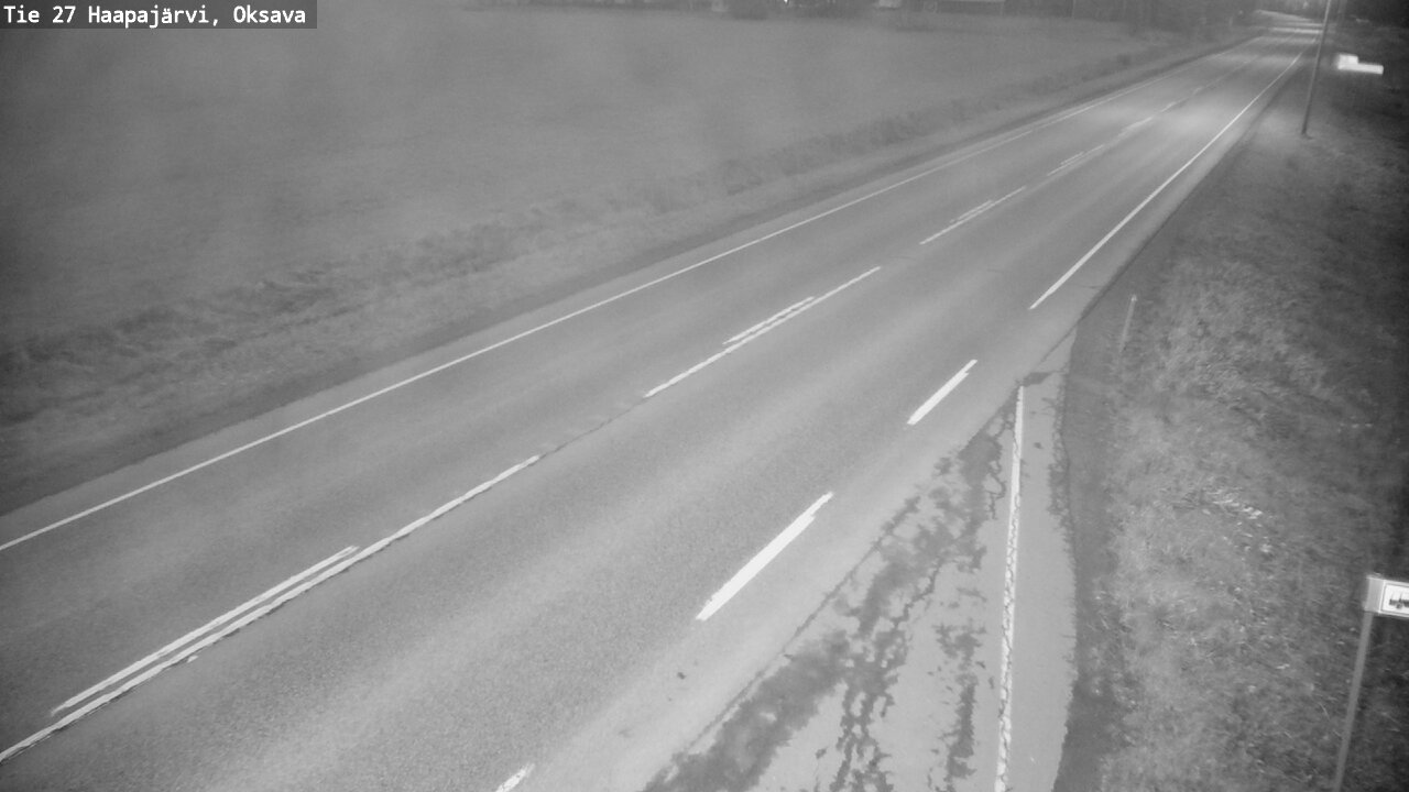 Kelikamerat Kuva Tie 27 Haapajärvi, Oksava, Haapajärvi, Pohjois-Pohjanmaa