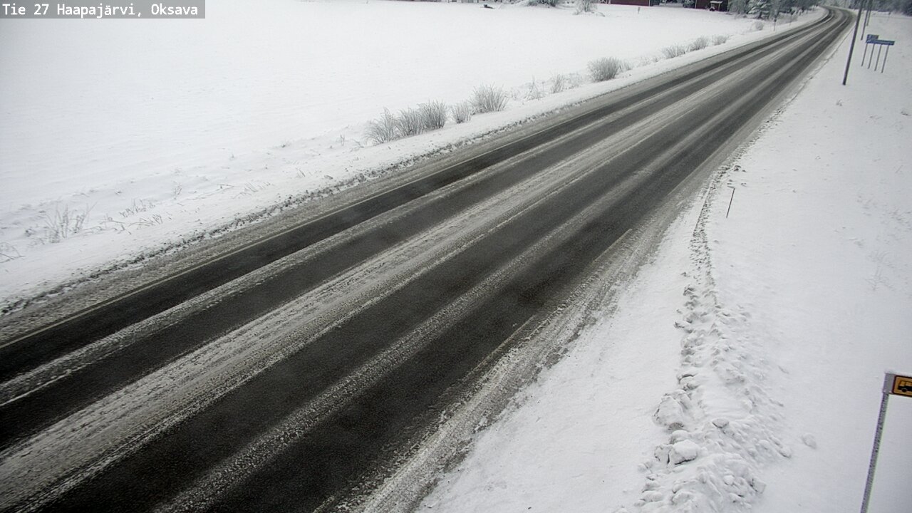 Kelikamerat Kuva Tie 27 Haapajärvi, Oksava, Haapajärvi, Pohjois-Pohjanmaa