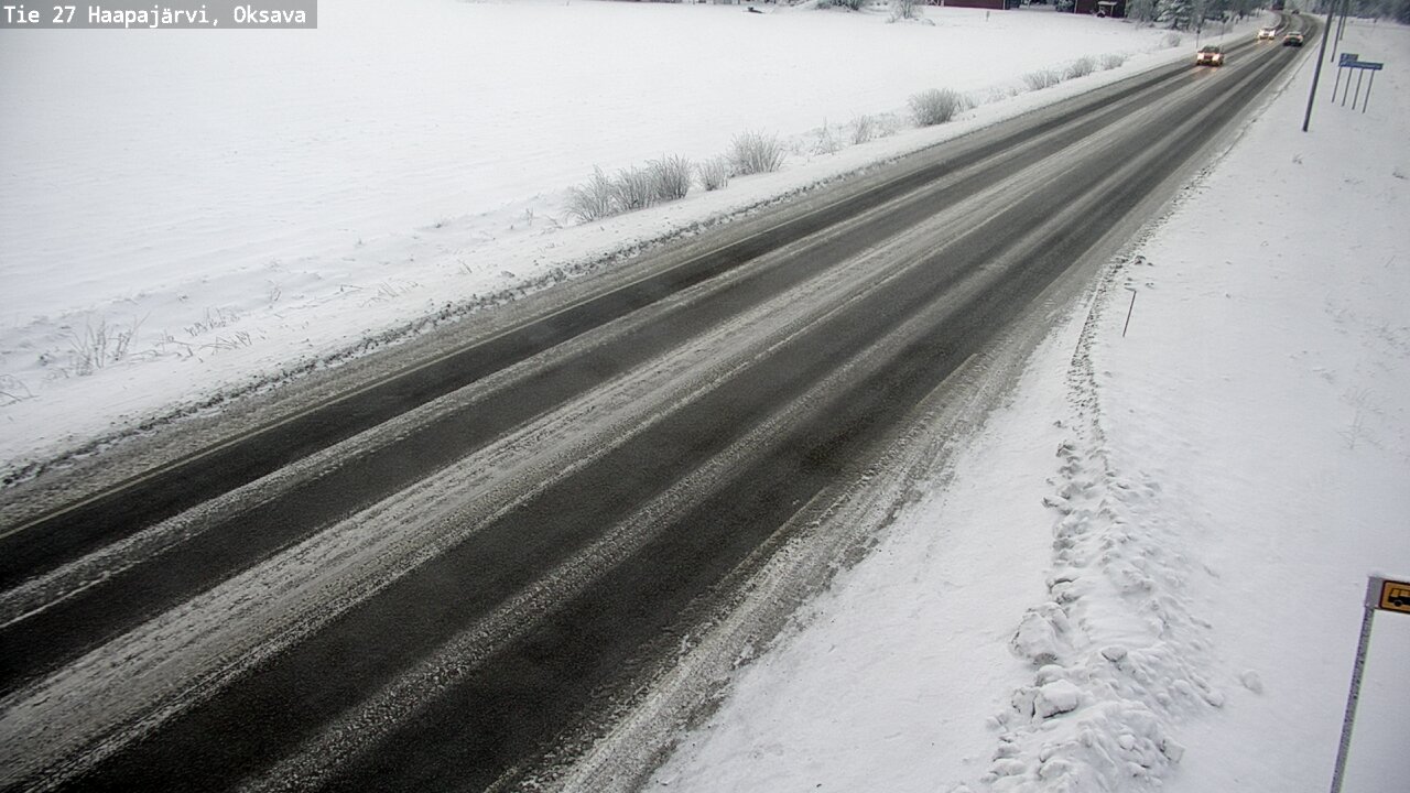 Kelikamerat Kuva Tie 27 Haapajärvi, Oksava, Haapajärvi, Pohjois-Pohjanmaa