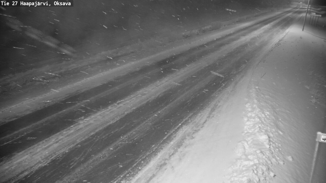 Kelikamerat Kuva Tie 27 Haapajärvi, Oksava, Haapajärvi, Pohjois-Pohjanmaa