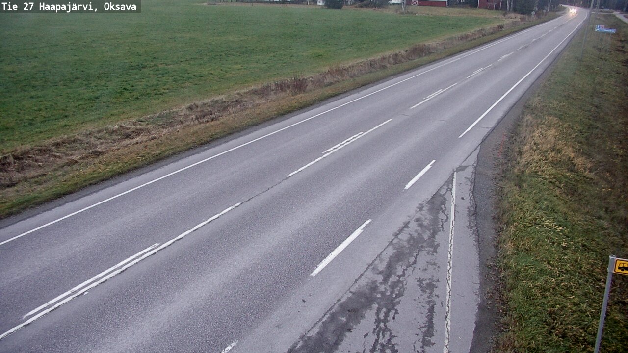 Kelikamerat Kuva Tie 27 Haapajärvi, Oksava, Haapajärvi, Pohjois-Pohjanmaa