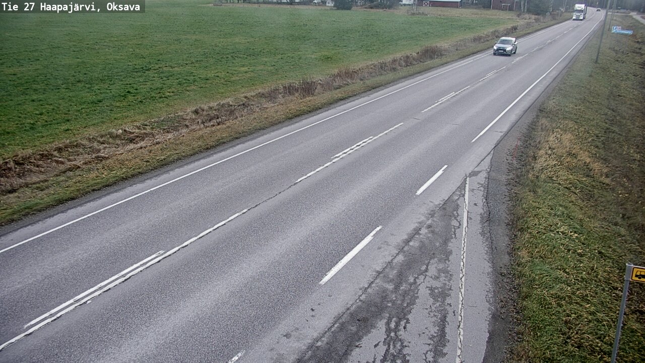 Kelikamerat Kuva Tie 27 Haapajärvi, Oksava, Haapajärvi, Pohjois-Pohjanmaa